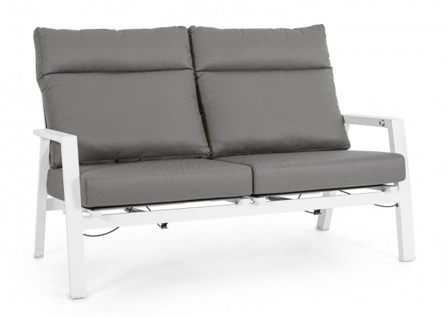 Sofá 2P Recl CC Kledi Blanco Jx11