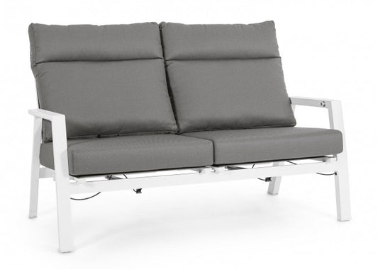 Sofá 2P Recl CC Kledi Blanco Jx11