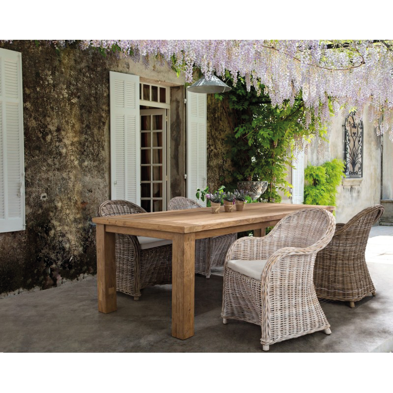 Sillón Martin New Natural con cojín