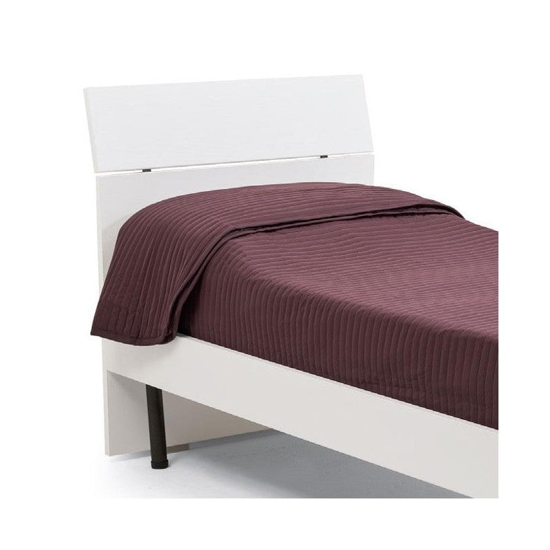 Cama queen size de fresno blanco para dormitorio 200x131xH 98 cm