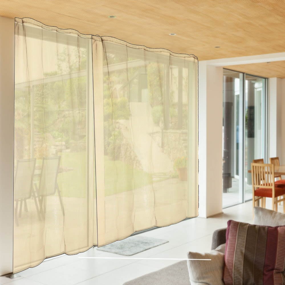 AQUÍ CAE 150X250 MARFIL