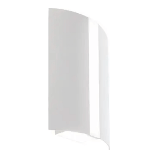 Aplique exterior Shelby blanco