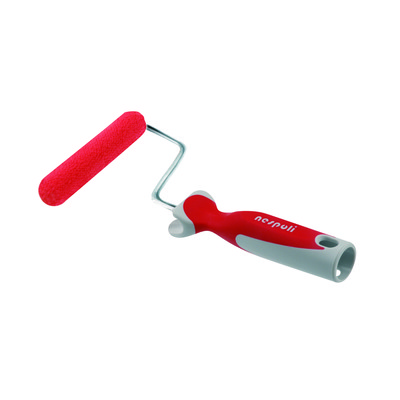 Mini rodillo corto de 11cm para pintar con disolventes.