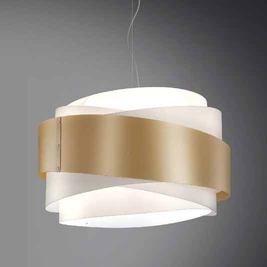 BEA lámpara colgante tres luces Oro diámetro 60x h38 cm
