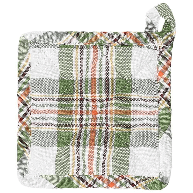 Agarradera 15 Cm X 15 Cm Algodón Verde