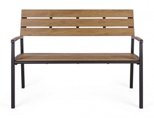 Banco de muebles de jardín Isak antracita