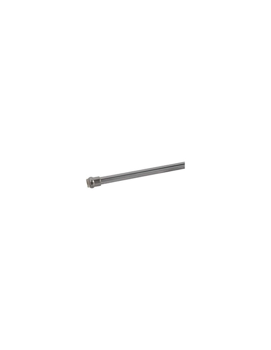 Bris Bris Suspensión de muelles universal, elegante en cromo brillo con viento y cancán, diámetro de 8 cm y adaptable a diferentes medidas (63/110).