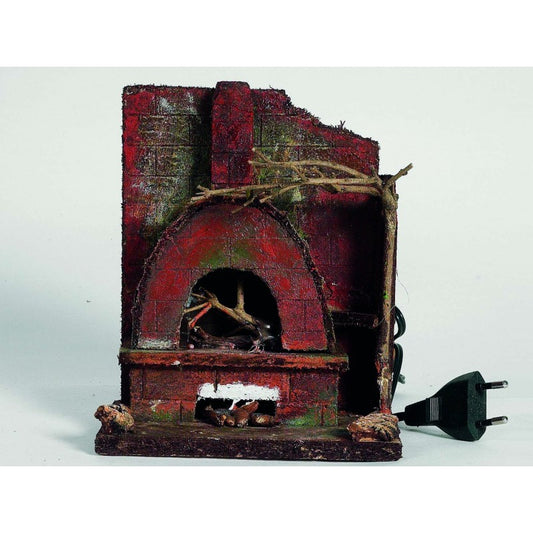 Horno de leña para belén eléctrico CM.17X14X10