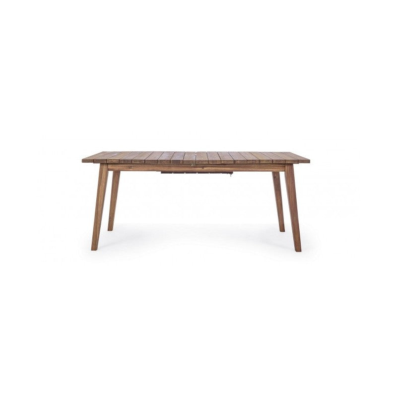 Mesa extensible de madera para exterior VARSAVIA 180-240x90x h76 cm