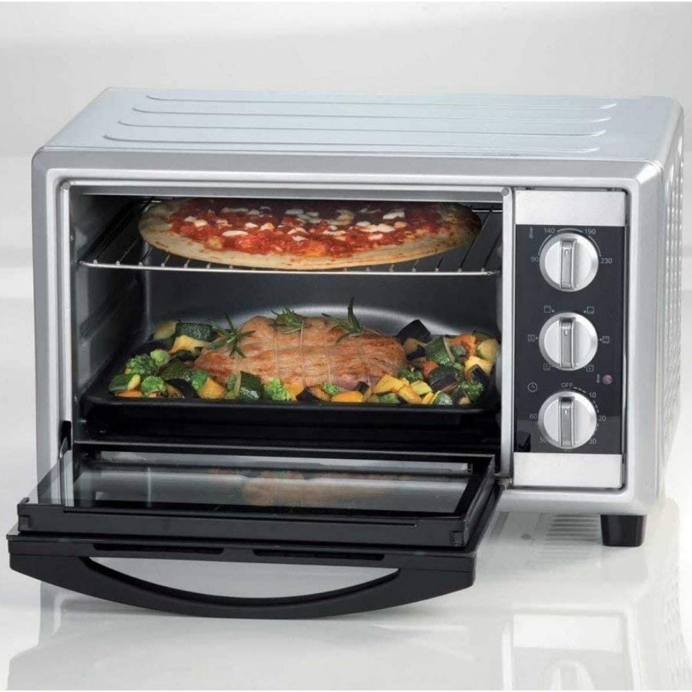 Horno electrico 2200 watios ventilado 56 litros plata Ariete Bon cocina 560