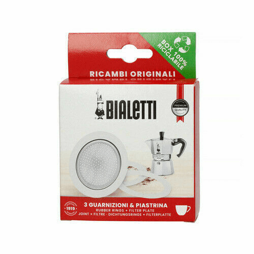 Juntas filtro cafetera Bialetti 12 tazas