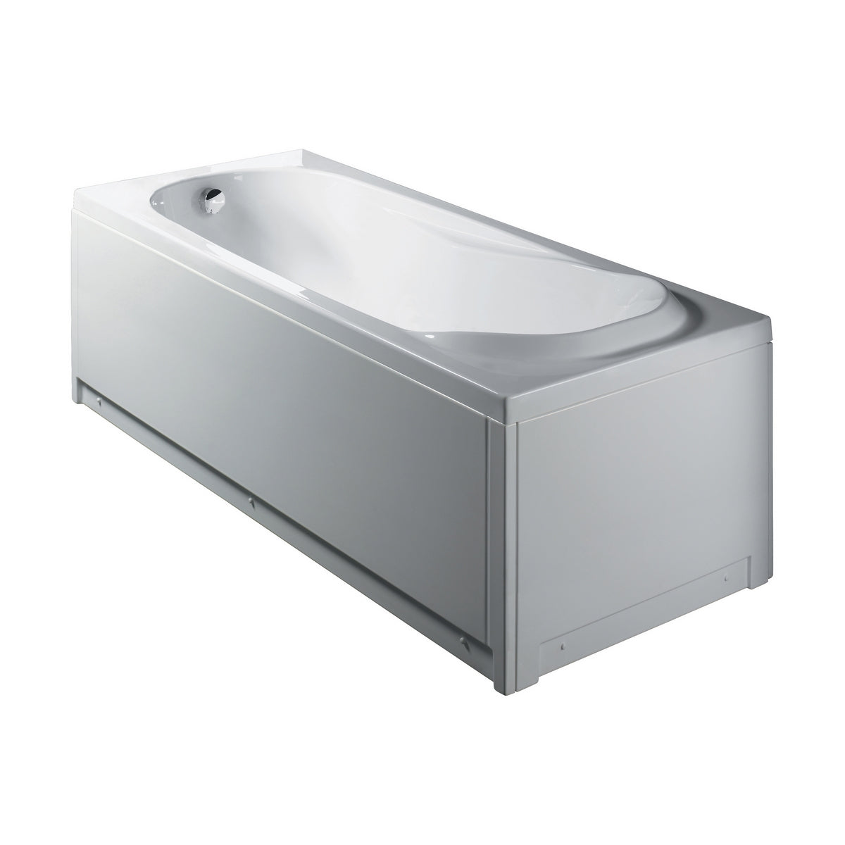 Bañera rectangular con paneles - 180x80 cm