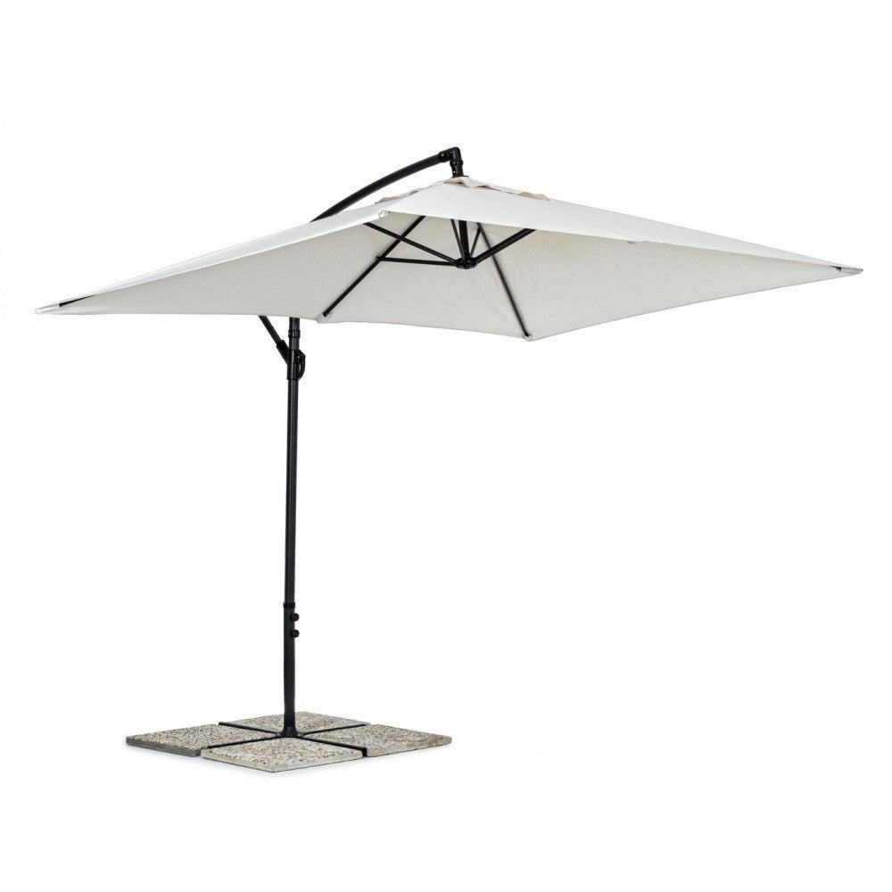 Paraguas de brazo Texas 2x3 cm antracita-natural