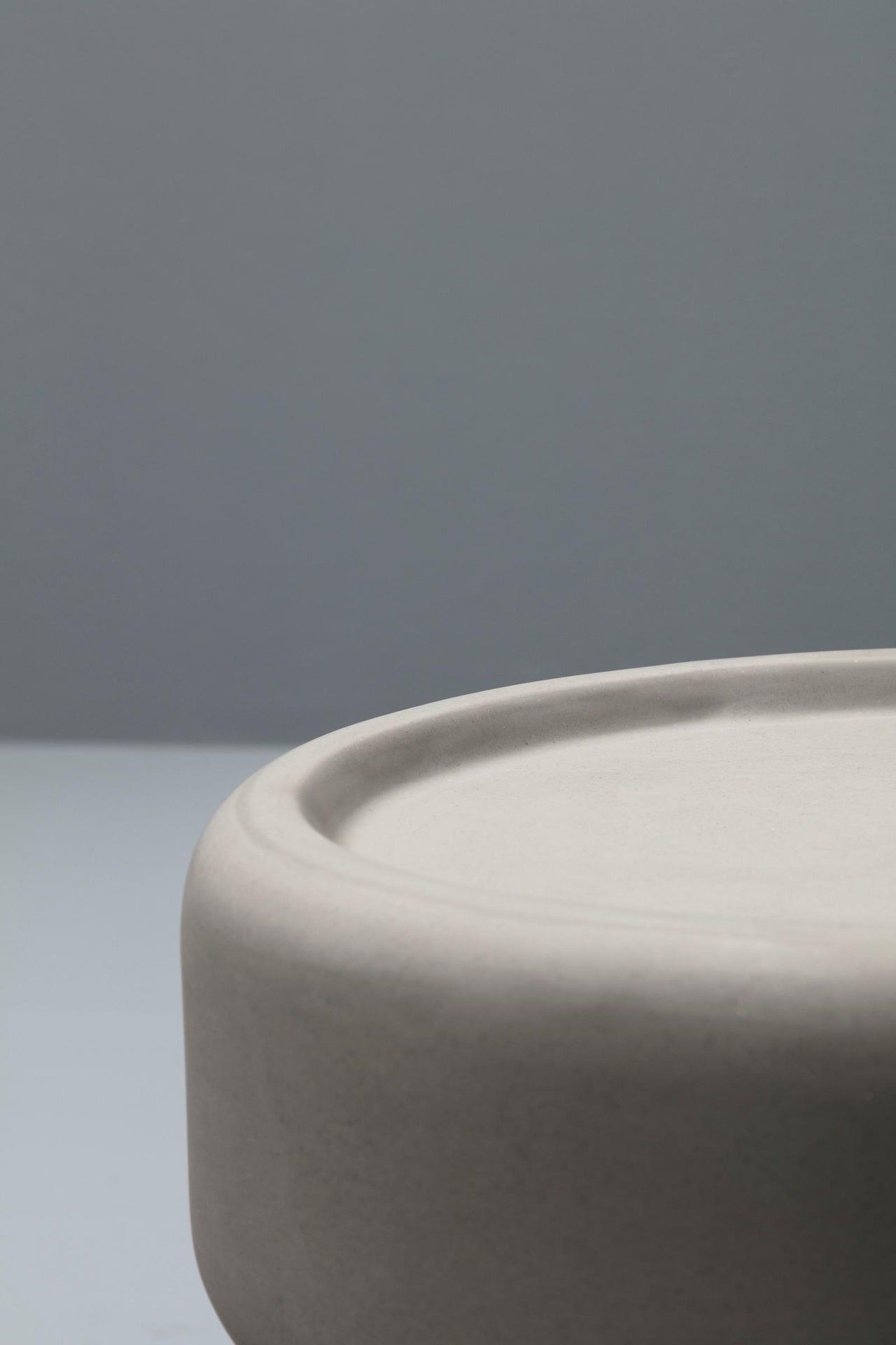 Mesa de centro de MDF con tapa gris D42xP42x52h cm