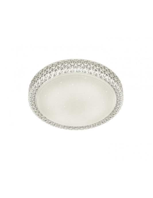 Lámpara de techo LED Pegasus efecto estrella blanco Ø39 cm Trio Lighting