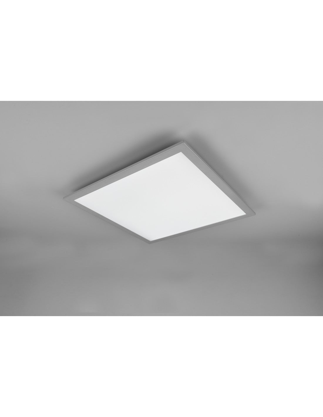 Plafón cuadrado Gamma Aluminio LED Multifunción 45x45 cm Trio Lighting