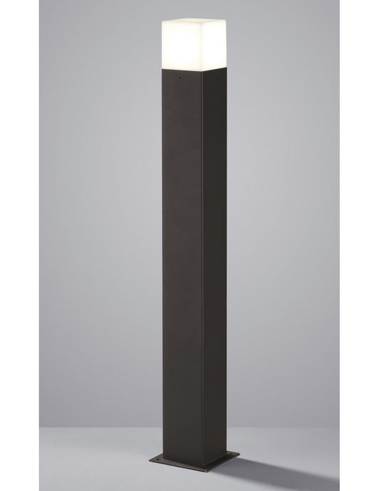 Farola alta E14 LED exterior Hudson Antracita H80 cm Trio Lighting