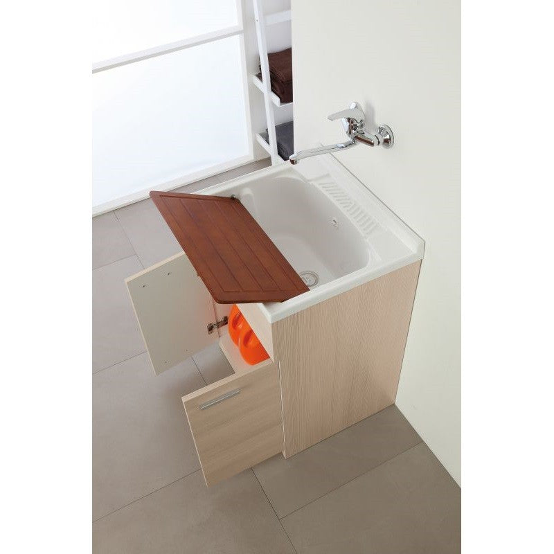 Fregadero de dos puertas Larice 60x50x h83 cm