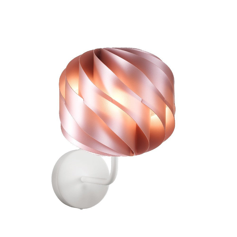 Aplique de metal rosa en metal cm. 25x28x34h