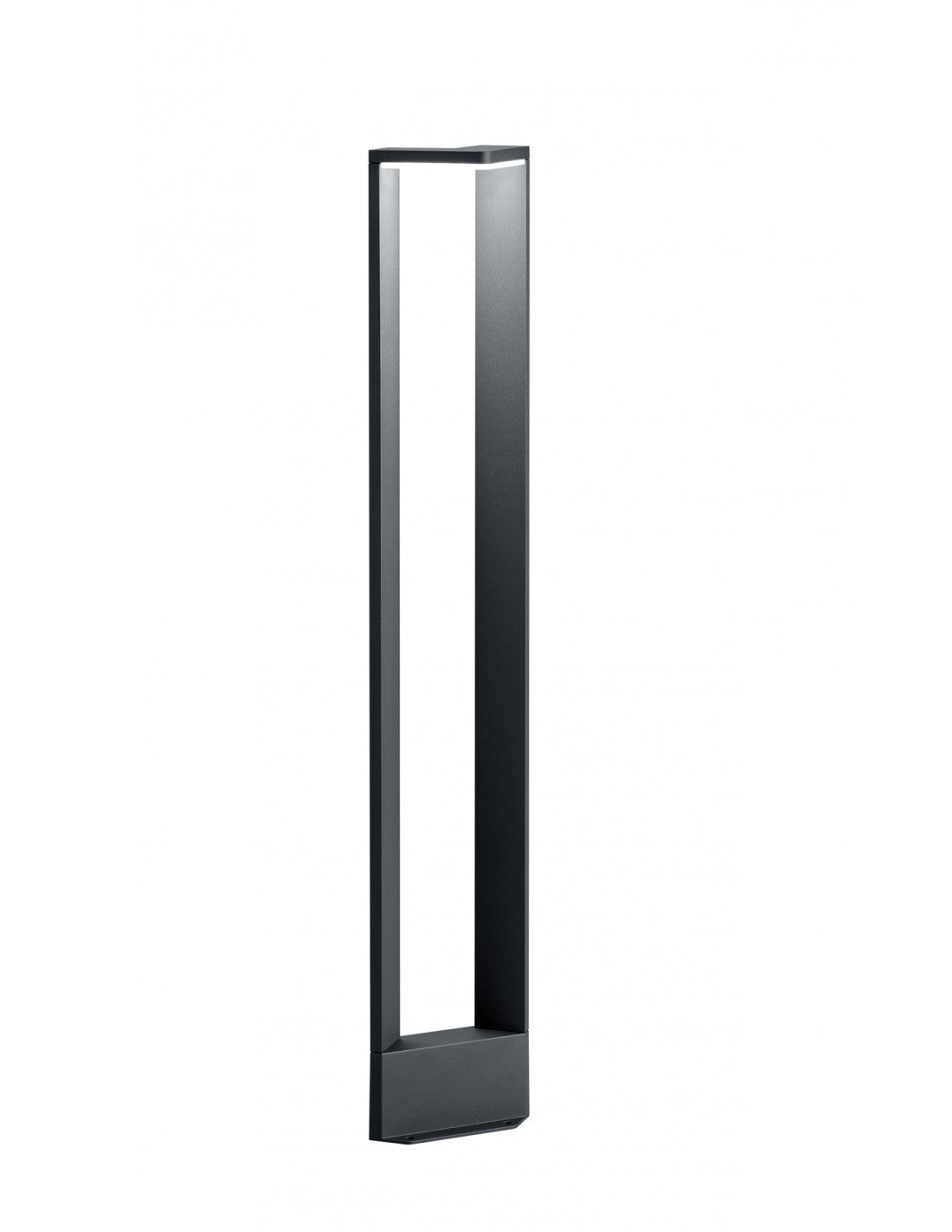 Poste de jardín LED alto Ganges H100 cm antracita IP54 Trio Lighting