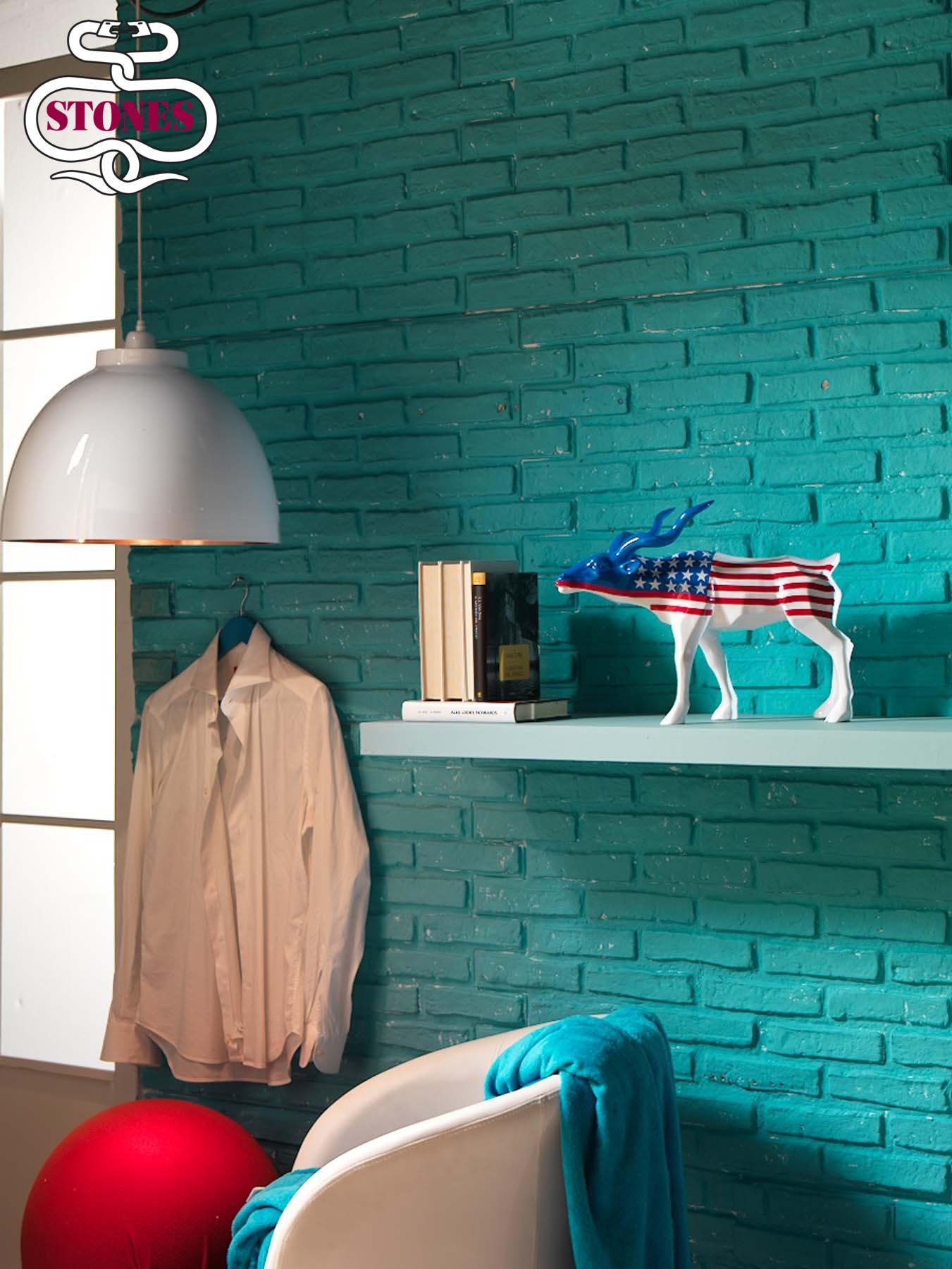 Adorno decorativo en poliresina 20x41x33h cm