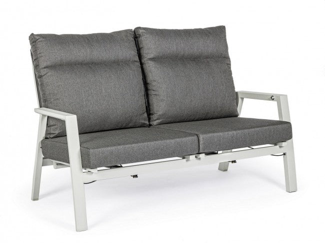 Sofá exterior 2 plazas reclinable 152x81x98h cm