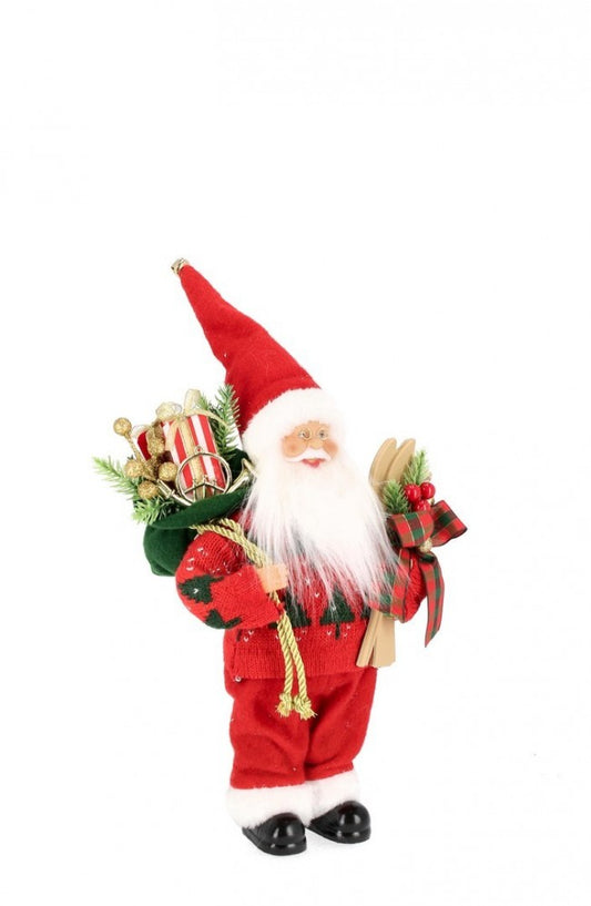 6x Soporte Santa Lorick Rojo S