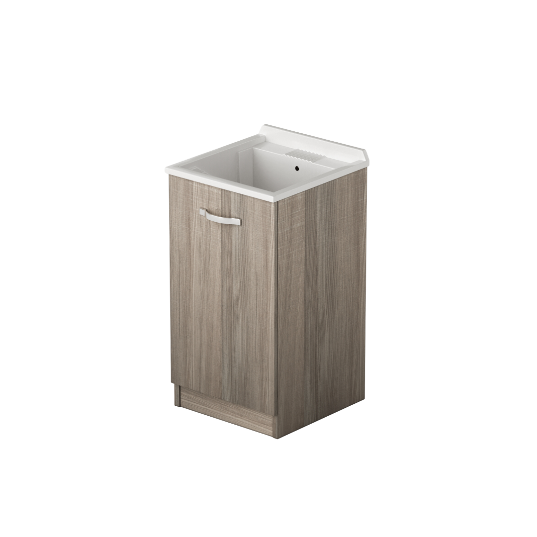 Mueble lavabo 1 puerta color Olmo Al.56x47x50cm