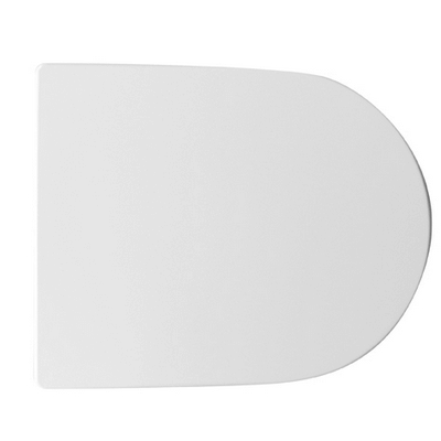 Asiento de inodoro tipo resort delgado con cierre suave