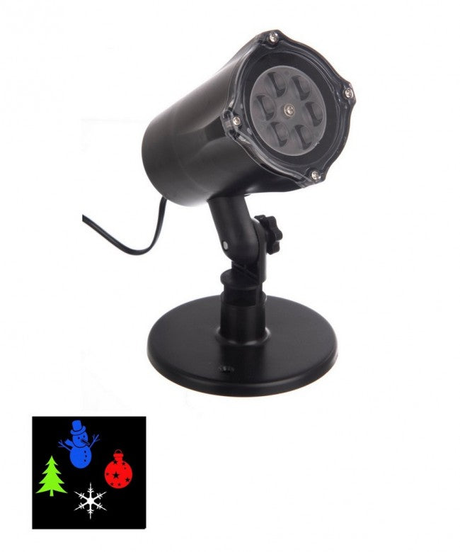 12x Proyector Navidad Mov.Ip44 Disp12Tryme