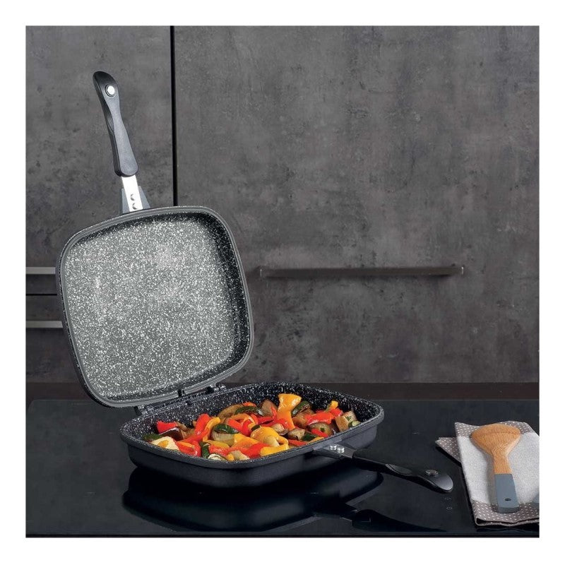 Bandeja de horno rectangular de aluminio línea Tognana SPHERA 30x22 cm