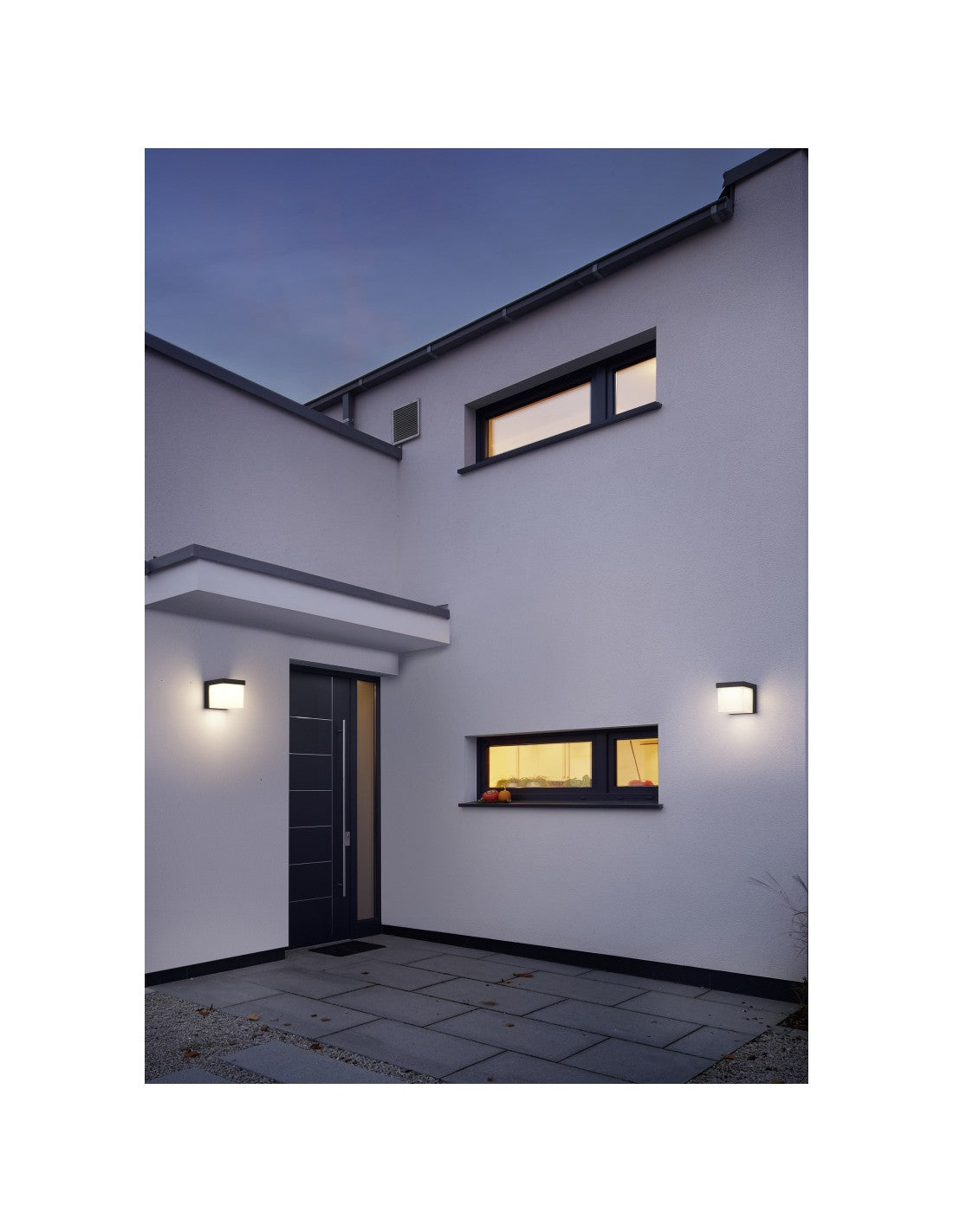 Yangtze Aplique LED para exterior IP54 Antracita H11 cm Trio Lighting