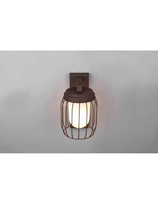 Aplique Rust Cage 1xE27 Tuela IP44 Trio Lighting