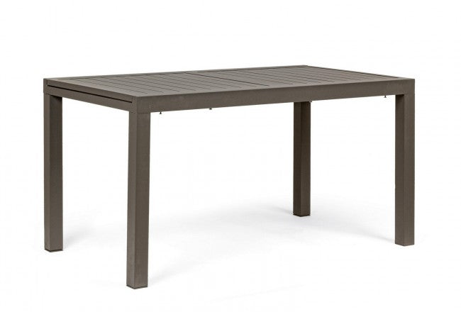 Mesa extensible de aluminio para exterior Caffè HILDE YK14 140-210x77x h75 cm