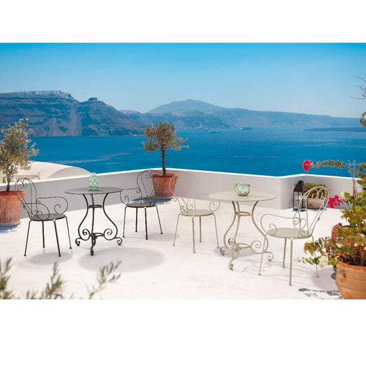 Sillón de exterior Etienne Color blanco Bizzotto
