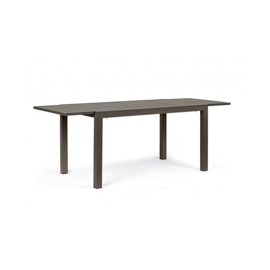 Mesa extensible de aluminio para exterior Caffè HILDE YK14 140-210x77x h75 cm