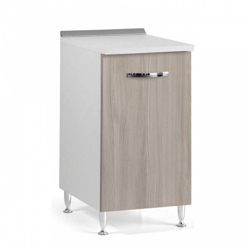 Mueble bajo con puerta para cocina color olmo 40x50xH 85 cm 1 puerta