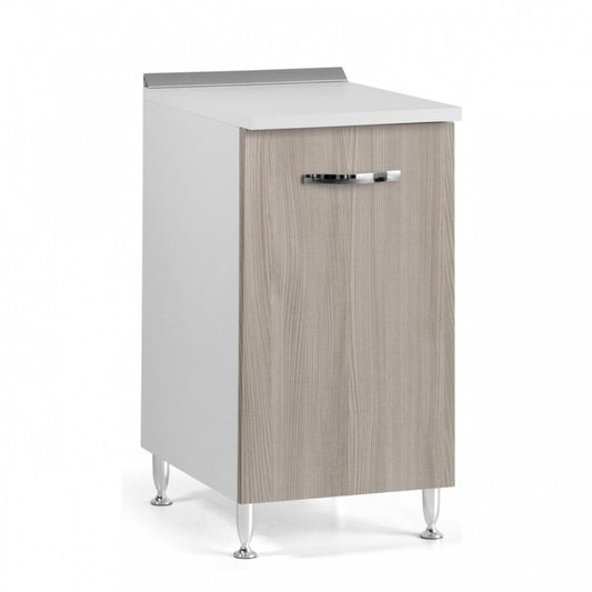 Mueble bajo con puerta para cocina color olmo 40x50xH 85 cm 1 puerta
