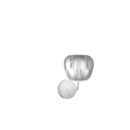 Aplique plateado en metal cm. 19x25x26h