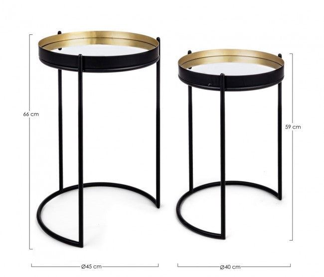 CC Espejo Adara Níquel D80