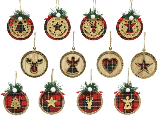 Perchas Decorativas para Árbol de Navidad 1Pz