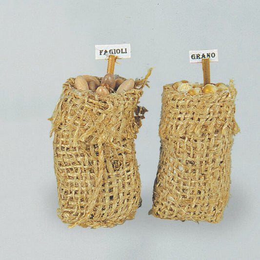 Ajedrez con legumbres decoración para belén H6 cm