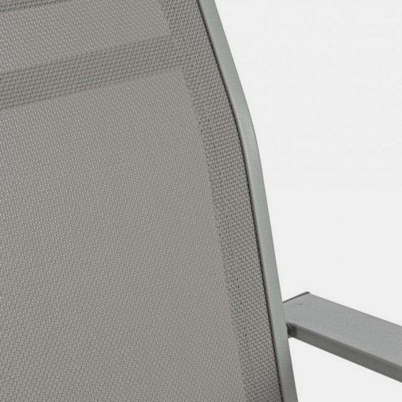 Bizzotto conjunto de jardín gris paloma 4 piezas
