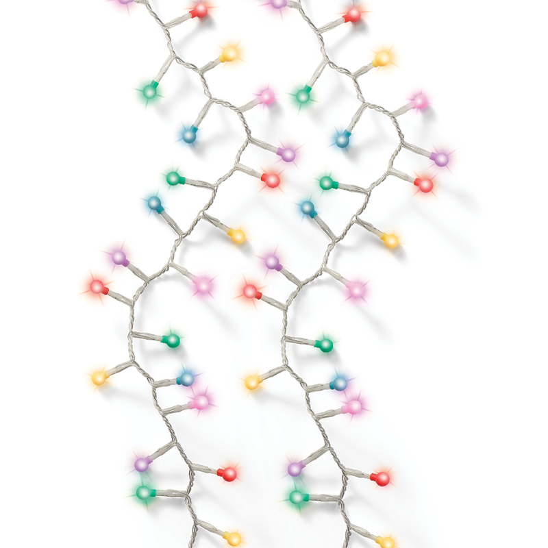 Luces navideñas Cherry 500 led 11m multicolor suave