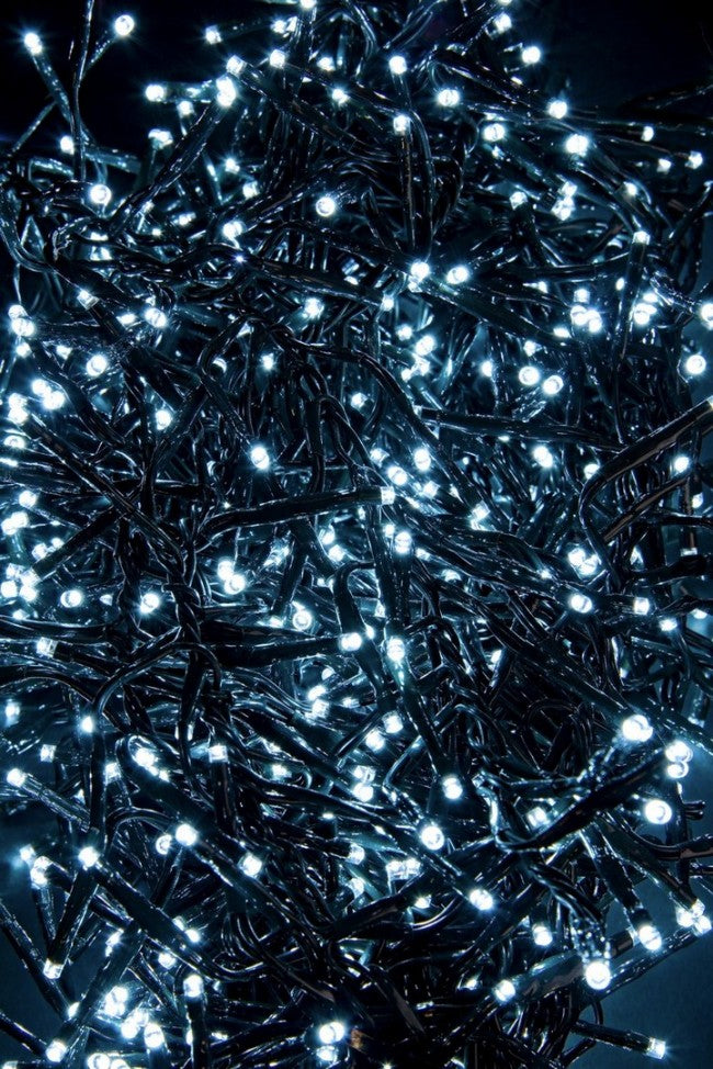 6x Cluster768L Cable Blanco 3Mm Verde IP44