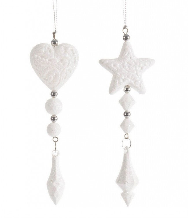 12x Colgante Vogue Frenzy Culo Blanco