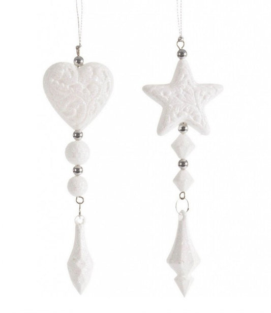 12x Colgante Vogue Frenzy Culo Blanco