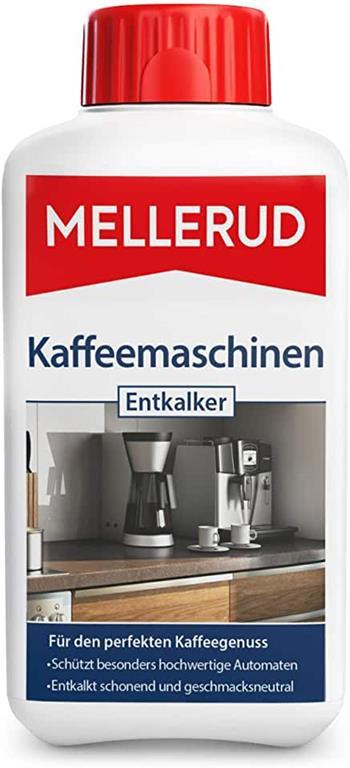 Mellerud Descalcificador de alta calidad para cafeteras de 500ml.