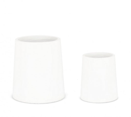 Set2 Jarrón Bajo P.Hoian A Blanco