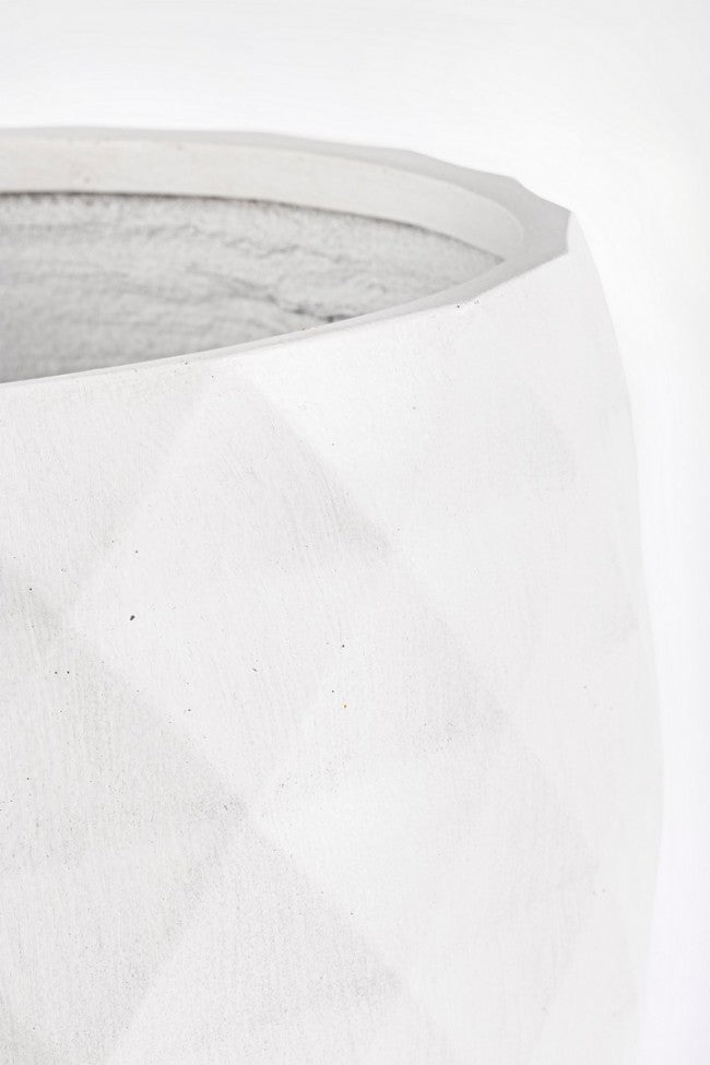 Set2 Jarrón P.Pirámide Blanco